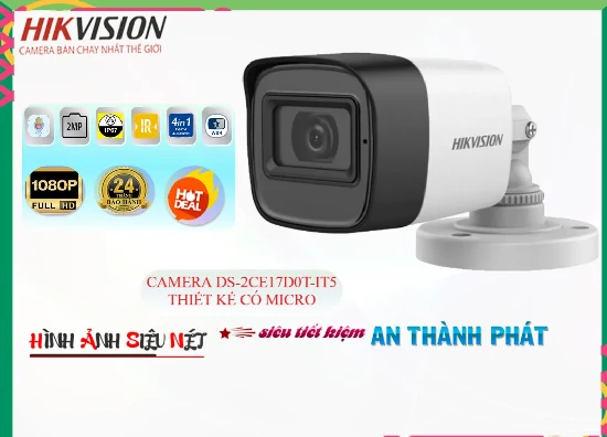 DS-2CE17D0T-IT5 Camera Hikvision Có Micro,Giá DS-2CE17D0T-IT5,DS-2CE17D0T-IT5 Giá Khuyến Mãi,bán DS-2CE17D0T-IT5,DS-2CE17D0T-IT5 Công Nghệ Mới,thông số DS-2CE17D0T-IT5,DS-2CE17D0T-IT5 Giá rẻ,Chất Lượng DS-2CE17D0T-IT5,DS-2CE17D0T-IT5 Chất Lượng,DS 2CE17D0T IT5,phân phối DS-2CE17D0T-IT5,Địa Chỉ Bán DS-2CE17D0T-IT5,DS-2CE17D0T-IT5Giá Rẻ nhất,Giá Bán DS-2CE17D0T-IT5,DS-2CE17D0T-IT5 Giá Thấp Nhất,DS-2CE17D0T-IT5Bán Giá Rẻ